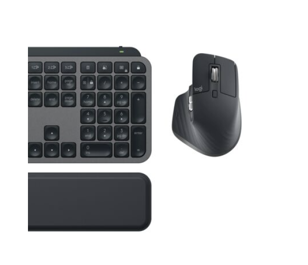 LOGITECH Klawiatura MX Keys S + mysz + podkładka Combo Graphite US 920-011614 - 1145878 - zdjęcie 3